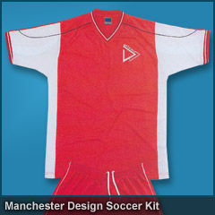 Manchester Design Soccer Kit